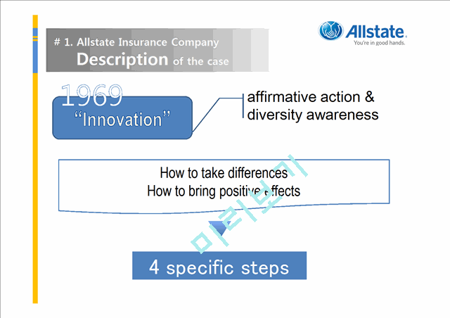 Allstate Insurance Company(Case Analysis and Presentation)   (3 )